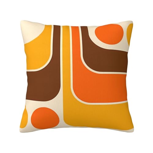 Medieval Retro Geometric Design Velvet Throw Pillow Covers 18Inch - color: Color-7, size: 18" x 18" (Pack of 1)