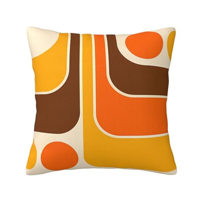 Medieval Retro Geometric Design Velvet Throw Pillow Covers 18Inch - color: Color-7, size: 18" x 18" (Pack of 1)