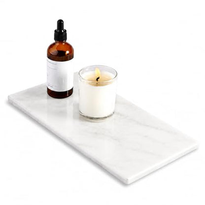 Natural Marble Decorative Tray, 12"x6" Namib Fantasy Stone Bathroom Trays - color: 12"x6"-namib Fantasy