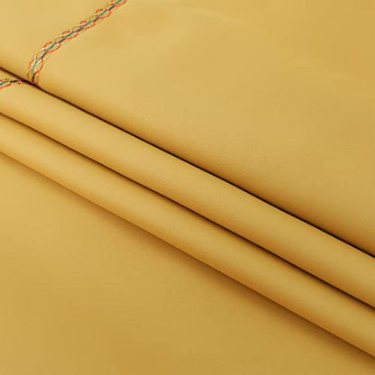 Bed Runner for King Size Bed, Gold, 260 x 50 cm - color: Gold, size: King