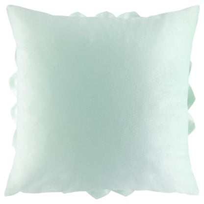 OiseauVoler Decorative 3D Flower Throw Pillow Covers 18x18 Inch - color: Mint
