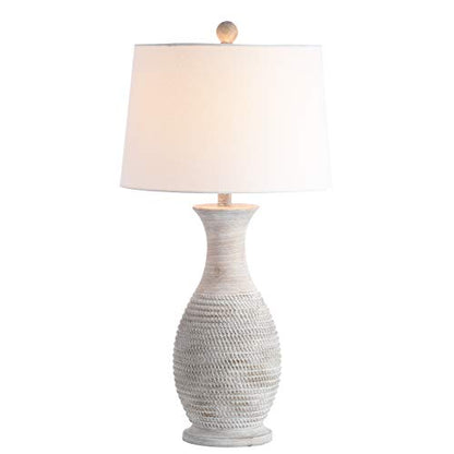 SAFAVIEH Bentlee Table Lamp Set of 2, 30" Coastal Grey TBL4131A-SET2 - color: Gray