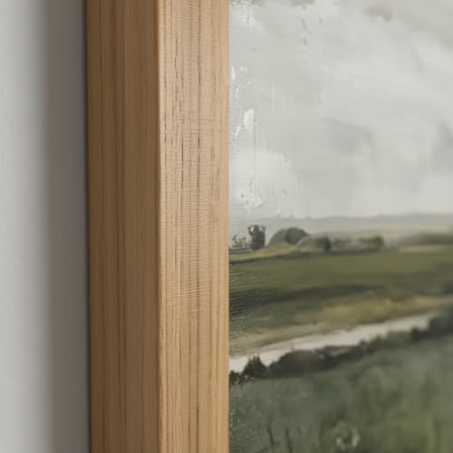 smvexyl Framed Landscape Wall Art, Neutral Nature Canvas Print, 12x16 - color: fengjingshu, size: 16"L x 12"W