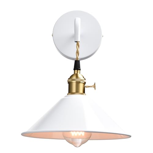 Hanging Height Adjustable Wall Sconce, Bright White 2-Pack - color: Plug in White*2Pcs