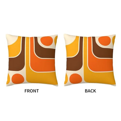 Medieval Retro Geometric Design Velvet Throw Pillow Covers 18Inch - color: Color-7, size: 18" x 18" (Pack of 1)
