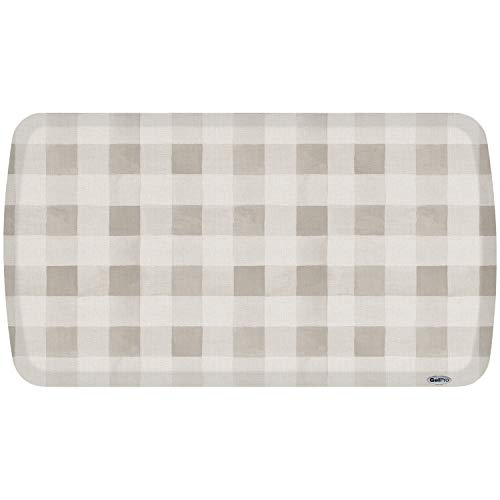 GelPro Elite Premium Gel + Foam 3/4" Thick Anti-Fatigue Floor Mat, 20" x 36", Farmhouse Tan - color: Farmhouse Tan, size: 36"L x 20"W x 0.8"Th