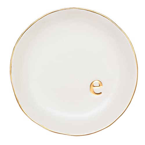COLLECTIVE HOME Ceramic Jewelry Tray, Trinket Dish, Gifts for Women (E) - color: E
