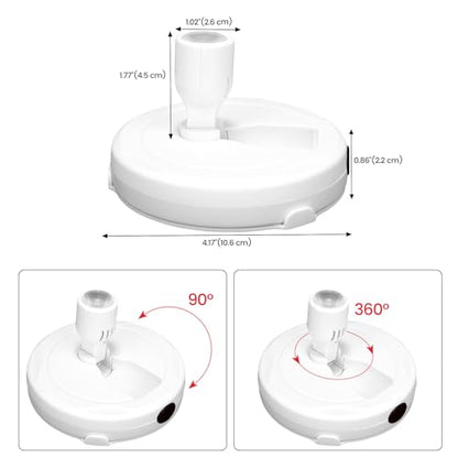 Wireless Spotlight Battery Operated, Picture Light with Remote - color: White