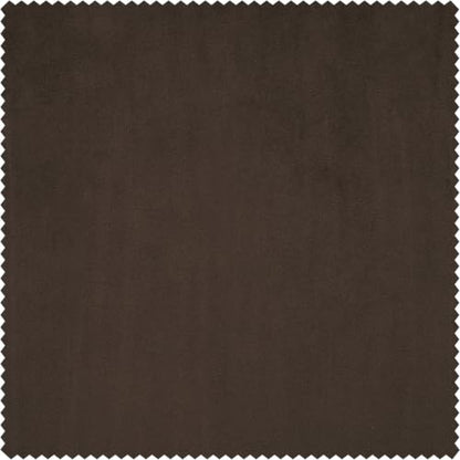 Signature Velvet Blackout Curtains for Bedroom (1 Panel) - 50W x 96L, Java - color: Java, size: 50"W x 96"L (Pack of 1)