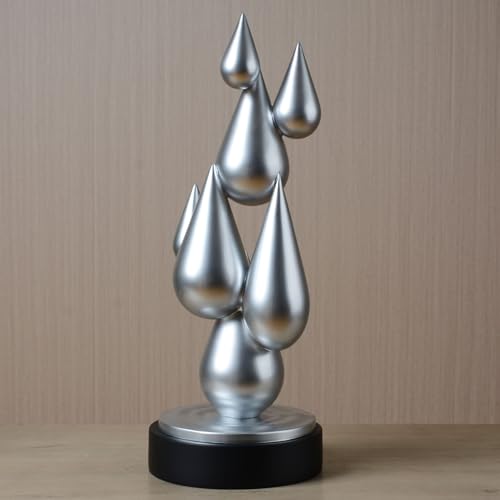 Modern Home Decor Abstract Sculpture Table Centerpiece 17.3 Inch