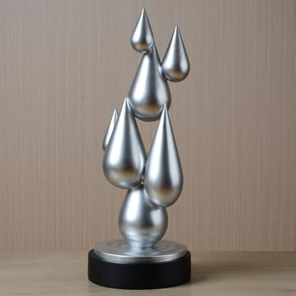 Modern Home Decor Abstract Sculpture Table Centerpiece 17.3 Inch
