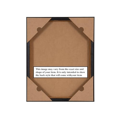 Kate and Laurel Framed Canvas Wall Art Print Neutral Abstract Landscape by The Creative Bunch Studio, 33 x 23 Sylvie Beaded Rustic Natural Frame, Modern Contemporary, Landscape Art for Wall Decor - size: 33"L x 23"W