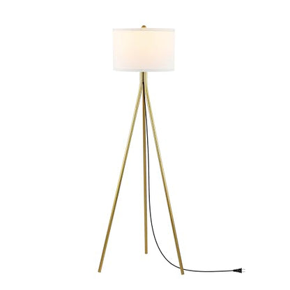 SAFAVIEH Home Collection Galilea Gold 61-inch Tripod Floor Lamp (LED Bulb Included)