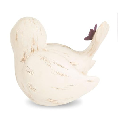 Pavilion Gift Company - Simple Spirits 41104 Decorative Bird Friend Make Life Beautiful Bird Figurine 3.5" - color: Blue