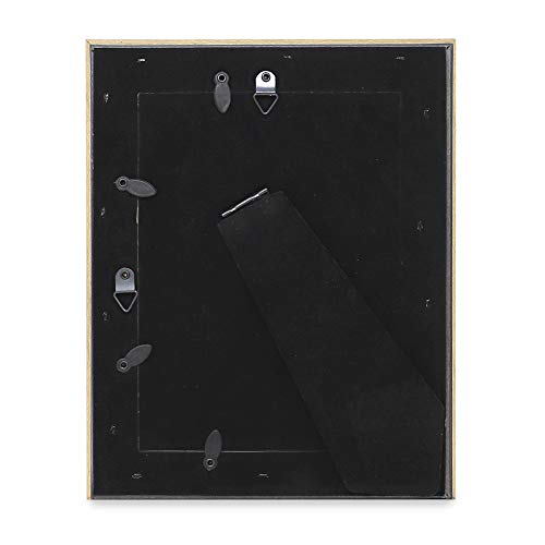 Laura Ashley 5x7 Gold Beveled Mirror Picture Frame Tabletop & Wall Mount - color: Gold, size: 5x7