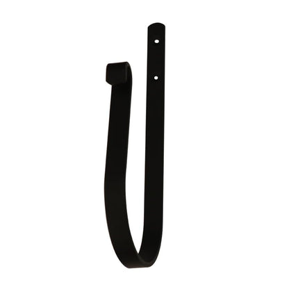 Curtain Holdbacks (Set of 2), Wall Mounted Drapery Tiebacks with Screws, Metal Decorative Window Drapery Holder Curtain Hook (Black) - color: Black