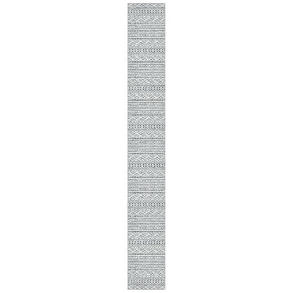 KUTA Extra Long Runners for Hallways 2.6x20ft Washable Grey Boho Runners - color: Grey, size: 2'7" x 20' (Runner)
