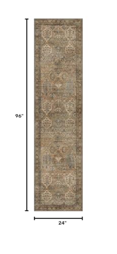 2x8 Runner Rug for Hallway Entryway Kitchen Rug Washable Runner Warm Taupe - color: Area Warm Taupe, size: 2' x 8' (Rectangular)