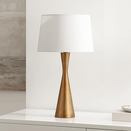 SAFAVIEH Edie Table Lamp, 25.5" Rustic Antique Brass TBL4559A