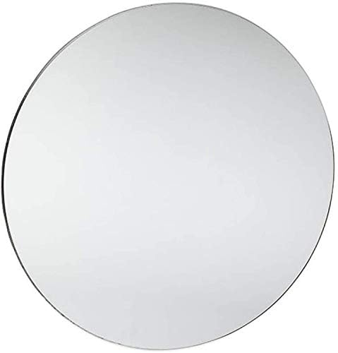 Marketing Holders Acrylic Mirror Round 11 Inch Circle Laser Cut Travel Makeup Home Decor Lucite Reflective Pieces for Arts and Crafts and DIY Projects - color: Mirror, size: 11"L x 11"W