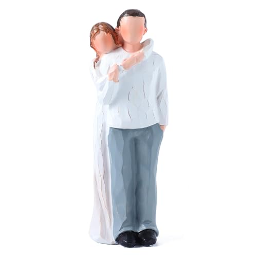 Dad and Daughter Figurines, Father of the Bride Gifts, 8inch