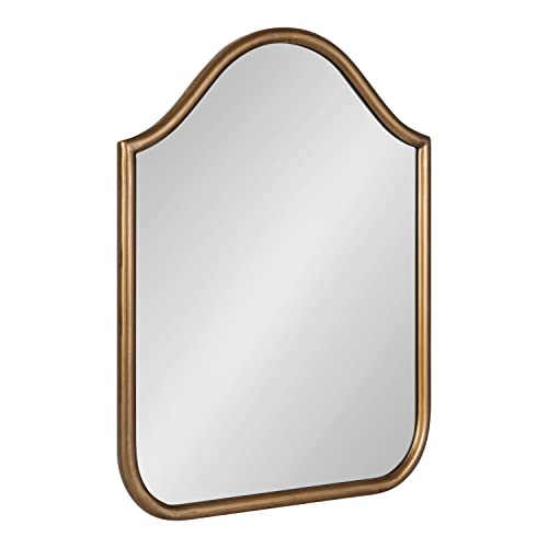 Fellows Framed Arch Wall Mirror - color: Gold