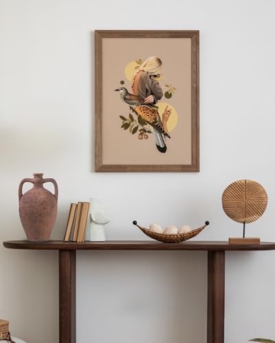 UPWOIGH 13.8in Terracotta Vase with Handles - color: Terracotta, size: 13.8''
