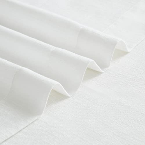Vision Home White Pinch Pleated Semi Sheer Curtains 40Wx63Lx2 - color: White/Pinch, size: 40"W x 63"L (Pack of 2)