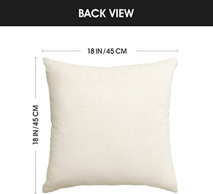 AVOIN colorlife Boho Aesthetic Throw Pillow Cover 18x18 Inch - size: 18" x 18" (Pack of 1)