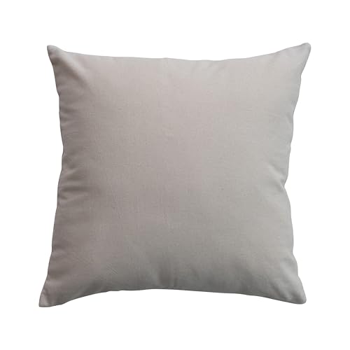 Creative Co-Op Gold Foil Embroidered Geometric Cotton Square Pillow, Multicolor Finish
