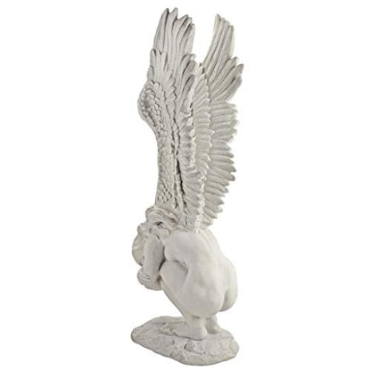 Design Toscano Remembrance and Redemption Angel Religious Indoor/Outdoor - style: LARGE REMEMBRANCE AND REDEMPTION