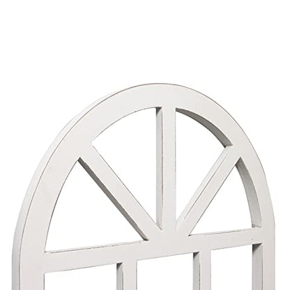 Sintosin Farmhouse Window Frame Wall Decor Living Room 36" x 20"