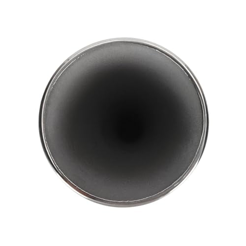 Stainless Steel Vase, Elegant Modern Round Mouth European Style Metal Flower Holder, with Unique Personality for Living Room Dining Table Decor