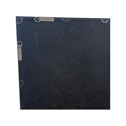 Howard Elliott Collection Willow Scalloped Mirror Rectangle Brown 35.5H x 25.1/4W x 2D