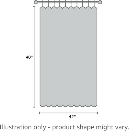 YoungsTex Natural Linen Kitchen Window Curtains 40 Inch Length with Grommet - color: Natural, size: 42"W x 40"L (Pack of 2)