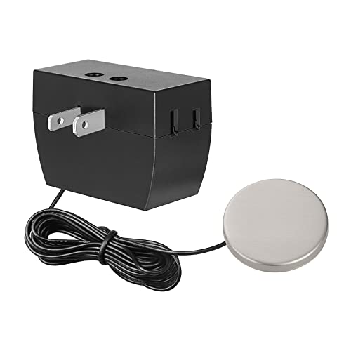 DEWENWILS Touch Dimmer Switch, Touch Pad Control, 3 Levels of Dimming Black - color: Black, size: 1 Pack