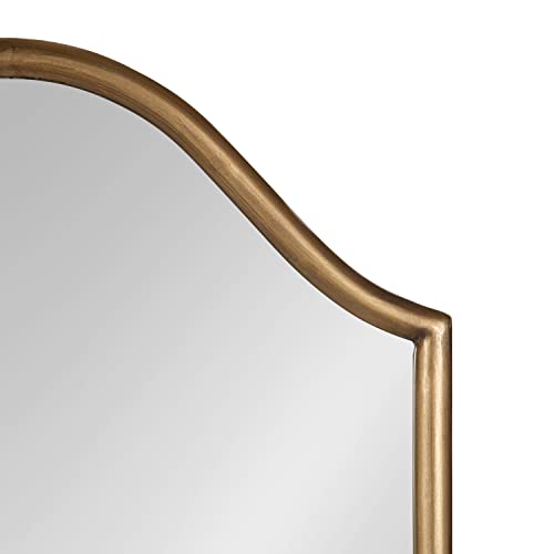 Fellows Framed Arch Wall Mirror - color: Gold