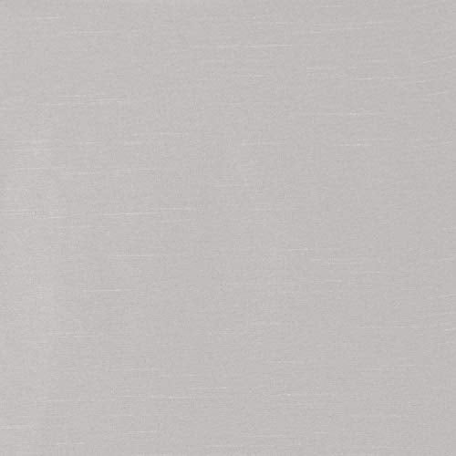 Madison Park Faux Silk Valances for Windows with Beads, 50x26 Silver - color: Silver, size: 50"W x 26"L (Pack of 1), style: Valance