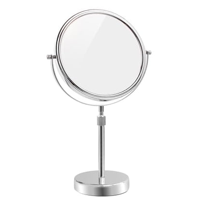 Nicesail Adjustable Tabletop Makeup Mirror Magnified Vanity Chrome 7X - color: Chrome Finish-7x