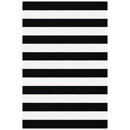 KOZYFLY Black and White Area Rug 3x5 Ft Washable - color: Black and White, size: 3' x 5' (Rectangular)