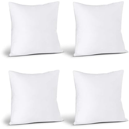 Utopia Bedding Throw Pillows, Decorative 22x22 Pillow Inserts, Set of 4 - size: 22x22 Inch