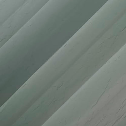 No. 918 Erica Crushed Sheer Voile Grommet Curtain Panel - color: Mineral Blue, size: 51"W x 63"L (Pack of 1)