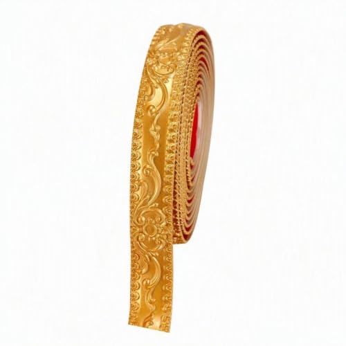 Flexible Molding Trim Wall Trim 16.4 Feet (Warm Gold) - color: Gold