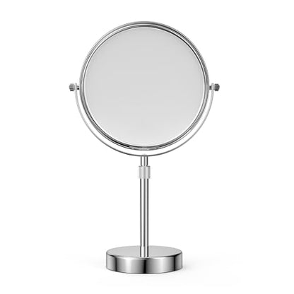 Nicesail Adjustable Tabletop Makeup Mirror Magnified Vanity Chrome 7X - color: Chrome Finish-7x