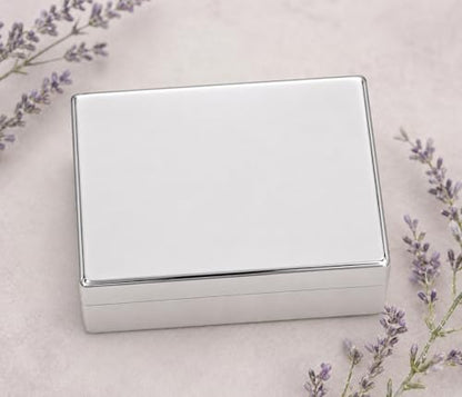 Cherished Moments Personalized Quinceañera Classic Rectangle Jewelry Box - color: Rectangle Quinceanera