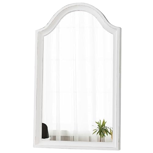 Rustic Arched Mirrors for Wall Decor Living Room 38 X 24 Inch