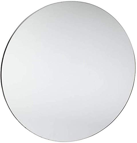 Marketing Holders Acrylic Mirror Round 8 Inch Circle Laser Cut 1/8" Thick Travel Makeup Home Decor Lucite Reflective Pieces for Arts and Crafts and DIY Projects - color: Mirror, size: 8"L x 8"W