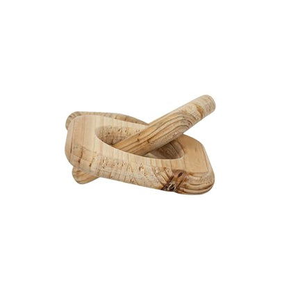 Foreside Home and Garden Linked Chain Accent Natural Wood by Foreside Home & Garden