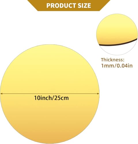 26PCS Gold Round Mirror Centerpieces for Tables, 10" Flat Circle Mirror Plates for Wedding Party Decorations, Round Mirror Candle Plates for Table Decor Baby Shower Event Centerpieces - size: 10inch
