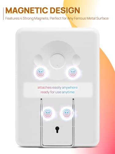 OMIRO 10 x 7 in Magnetic Locker Mirror, Desk Mirror for Shaving, White - color: White-magnetic, size: 10"L x 7"W
